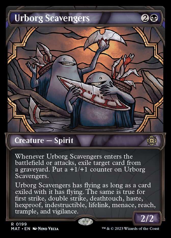 Urborg Scavengers (Showcase Halo Foil) [March of the Machine: The Aftermath] | Deep Dive Games St. Marys