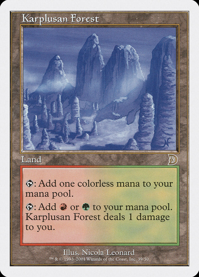 Karplusan Forest [Deckmasters] | Deep Dive Games St. Marys