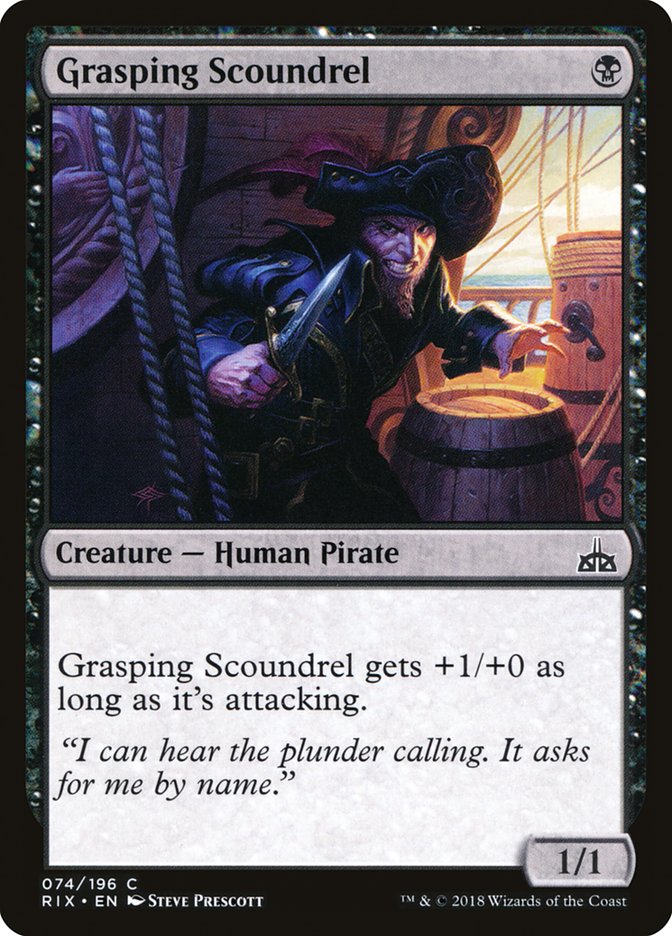 Grasping Scoundrel [Rivals of Ixalan] | Deep Dive Games St. Marys