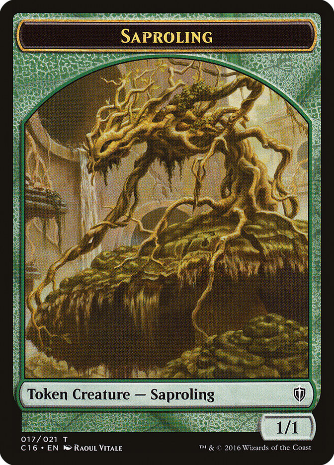 Saproling Token (017/021) [Commander 2016 Tokens] | Deep Dive Games St. Marys