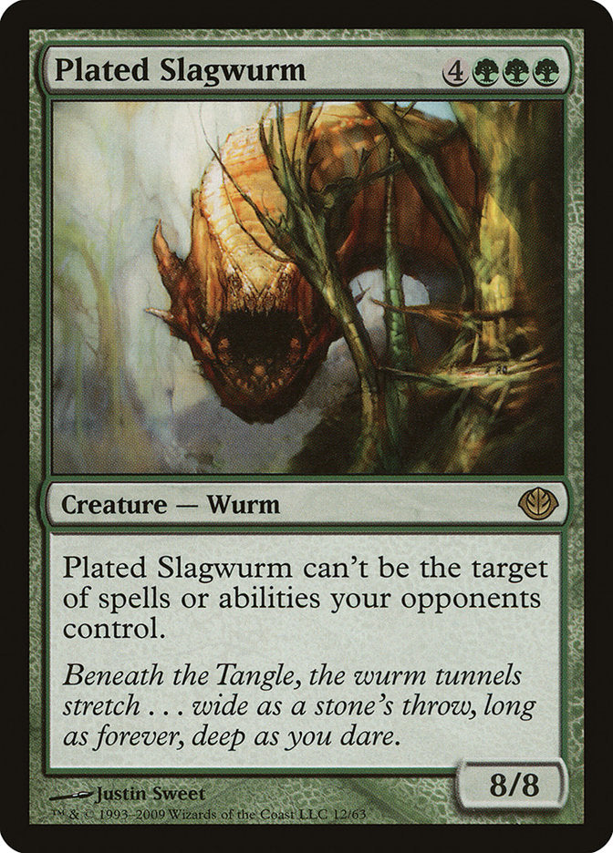 Plated Slagwurm [Duel Decks: Garruk vs. Liliana] | Deep Dive Games St. Marys