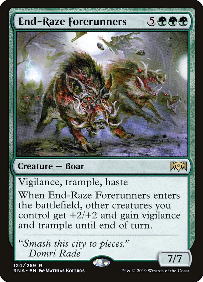 End-Raze Forerunners [Ravnica Allegiance] | Deep Dive Games St. Marys