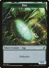 Rhino // Egg Double-Sided Token [Commander 2019 Tokens] | Deep Dive Games St. Marys