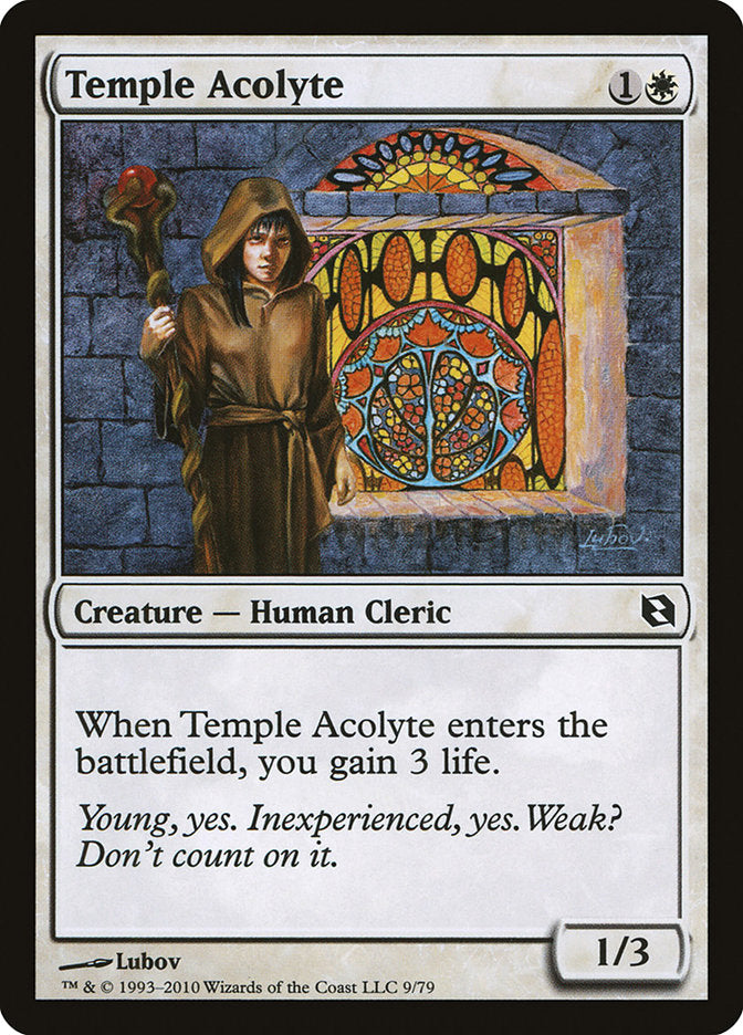 Temple Acolyte [Duel Decks: Elspeth vs. Tezzeret] | Deep Dive Games St. Marys