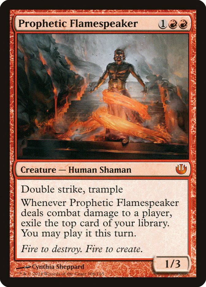 Prophetic Flamespeaker [Journey into Nyx] | Deep Dive Games St. Marys