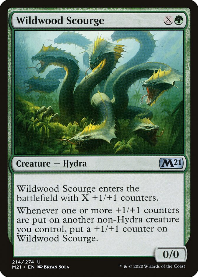 Wildwood Scourge [Core Set 2021] | Deep Dive Games St. Marys