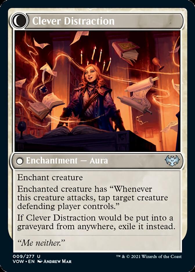 Distracting Geist // Clever Distraction [Innistrad: Crimson Vow] | Deep Dive Games St. Marys