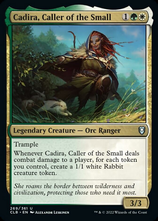 Cadira, Caller of the Small [Commander Legends: Battle for Baldur's Gate] | Deep Dive Games St. Marys