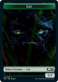 Cat (011) // Soldier Double-Sided Token [Core Set 2021 Tokens] | Deep Dive Games St. Marys