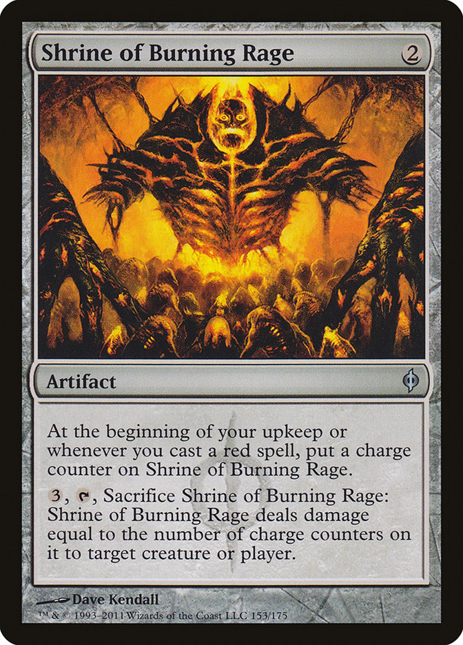 Shrine of Burning Rage [New Phyrexia] | Deep Dive Games St. Marys