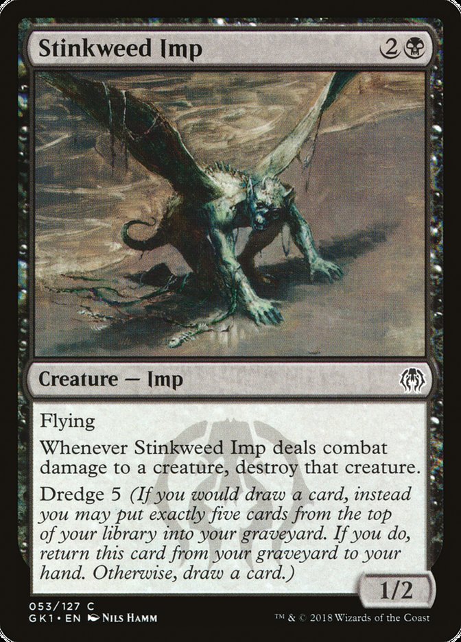 Stinkweed Imp [Guilds of Ravnica Guild Kit] | Deep Dive Games St. Marys