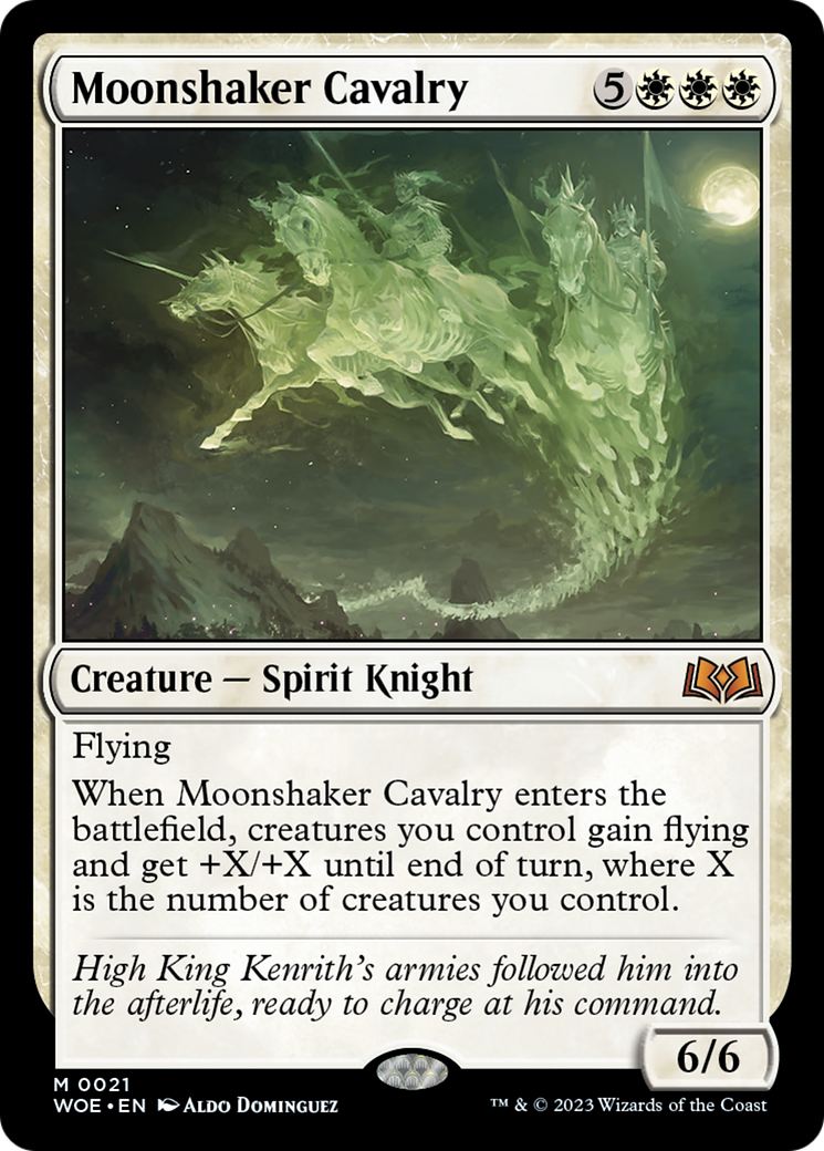 Moonshaker Cavalry [Wilds of Eldraine] | Deep Dive Games St. Marys