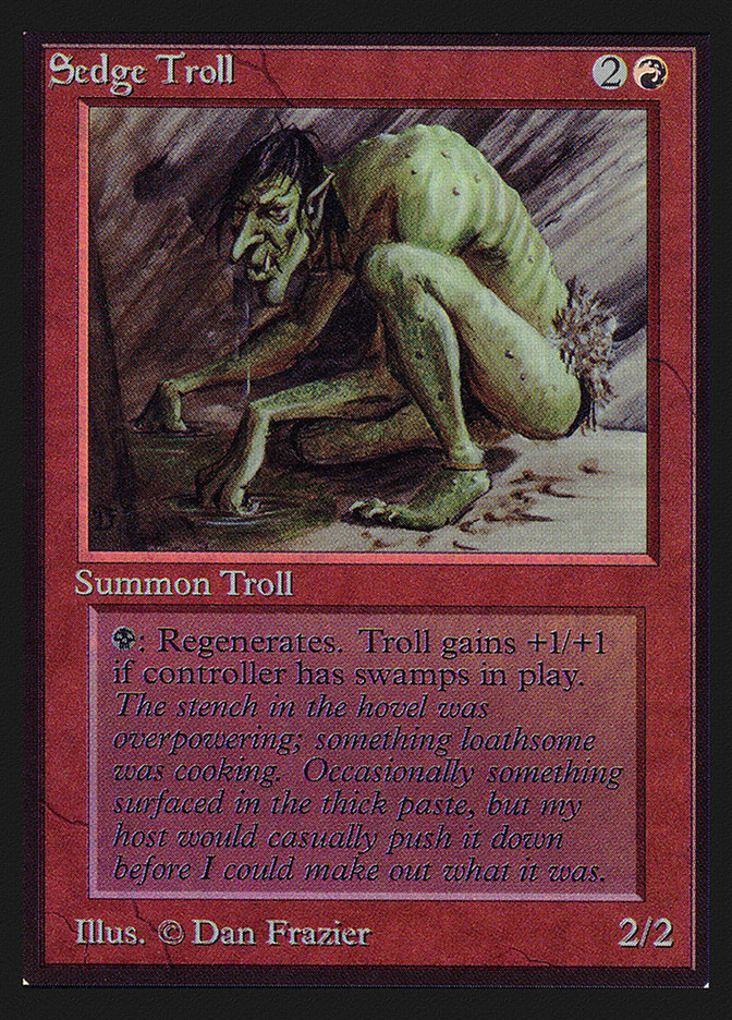 Sedge Troll [International Collectors' Edition] | Deep Dive Games St. Marys