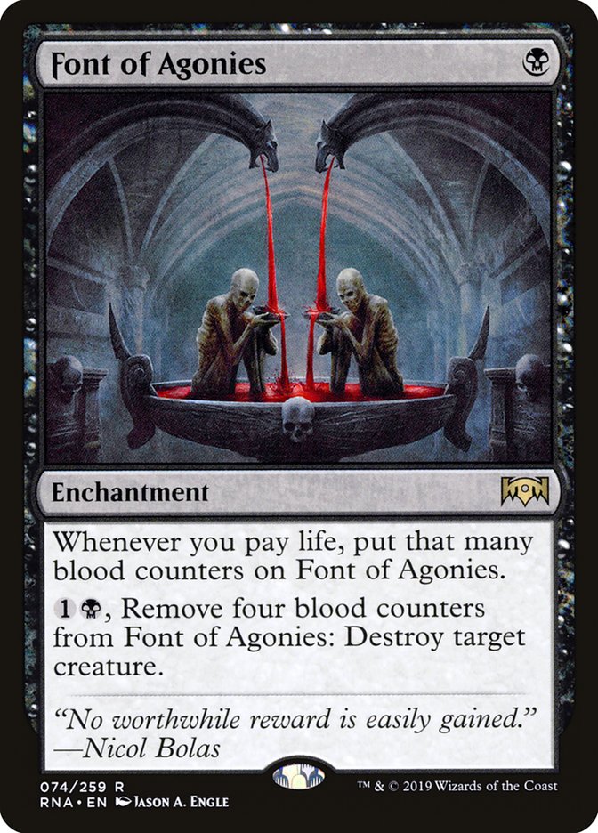 Font of Agonies [Ravnica Allegiance] | Deep Dive Games St. Marys