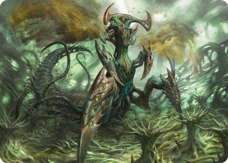 Zopandrel, Hunger Dominus Art Card [Phyrexia: All Will Be One Art Series] | Deep Dive Games St. Marys