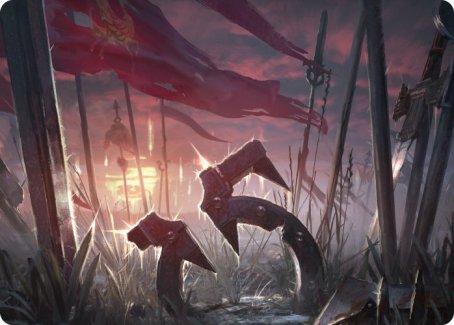 Field of Ruin Art Card [Innistrad: Midnight Hunt Art Series] | Deep Dive Games St. Marys