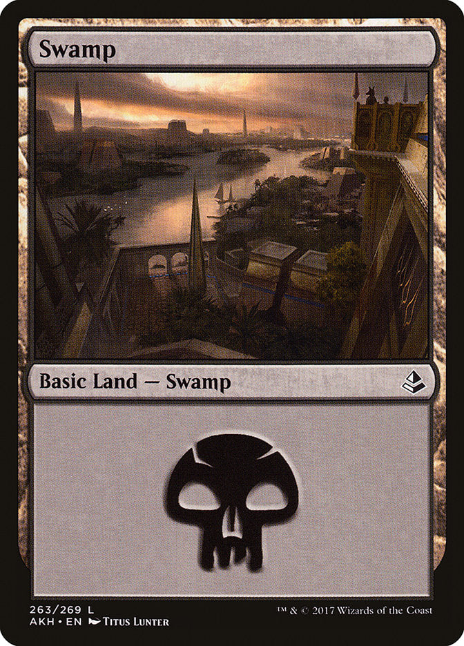 Swamp (263) [Amonkhet] | Deep Dive Games St. Marys