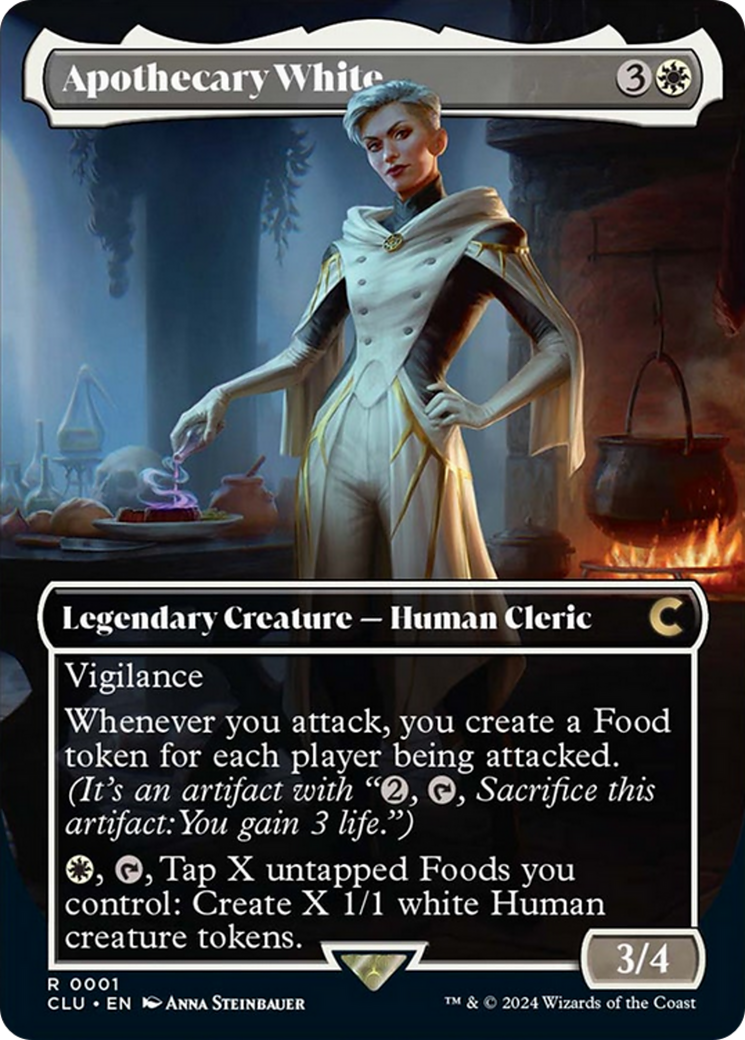 Apothecary White (Borderless) [Ravnica: Clue Edition] | Deep Dive Games St. Marys