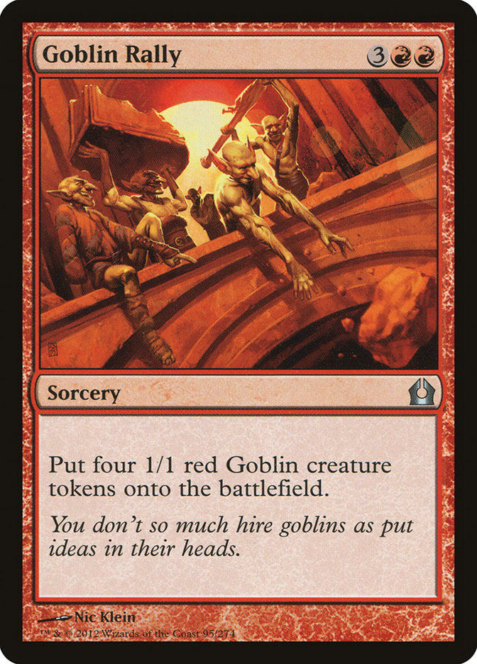 Goblin Rally [Return to Ravnica] | Deep Dive Games St. Marys
