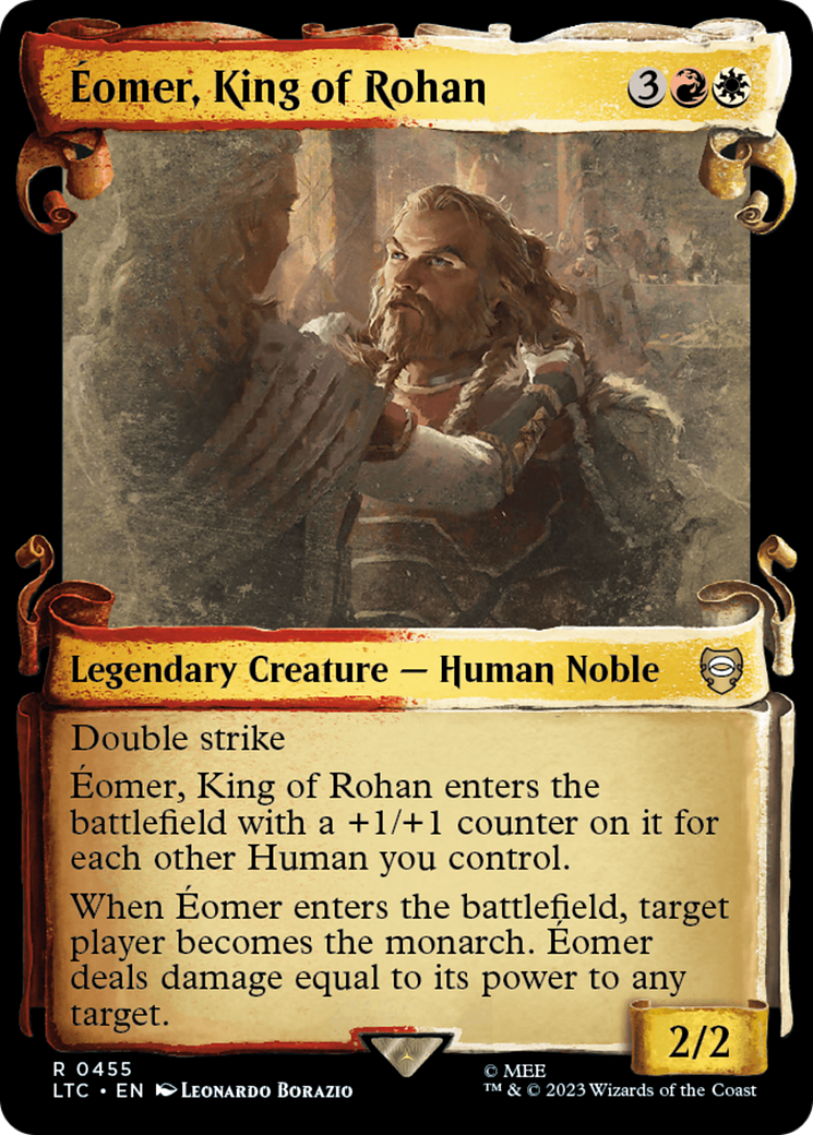 Eomer, King of Rohan [The Lord of the Rings: Tales of Middle-Earth Commander Showcase Scrolls] | Deep Dive Games St. Marys