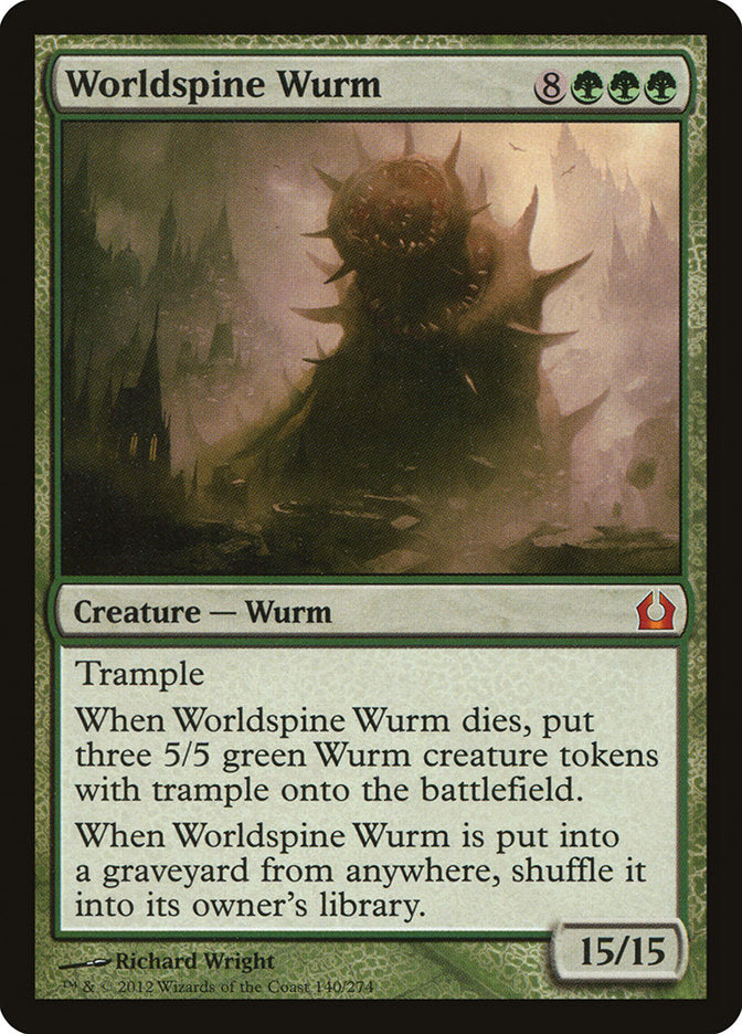 Worldspine Wurm [Return to Ravnica] | Deep Dive Games St. Marys