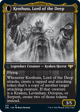 Runo Stromkirk // Krothuss, Lord of the Deep [Innistrad: Double Feature] | Deep Dive Games St. Marys