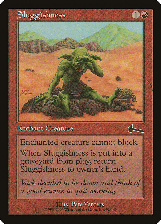 Sluggishness [Urza's Legacy] | Deep Dive Games St. Marys