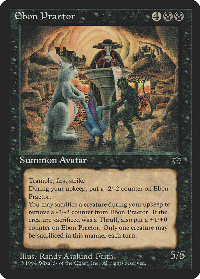 Ebon Praetor [Fallen Empires] | Deep Dive Games St. Marys