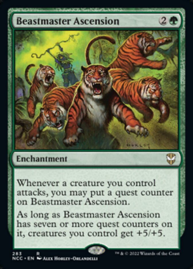 Beastmaster Ascension [Streets of New Capenna Commander] | Deep Dive Games St. Marys