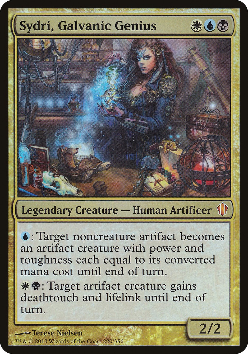 Sydri, Galvanic Genius (Oversized) [Commander 2013 Oversized] | Deep Dive Games St. Marys