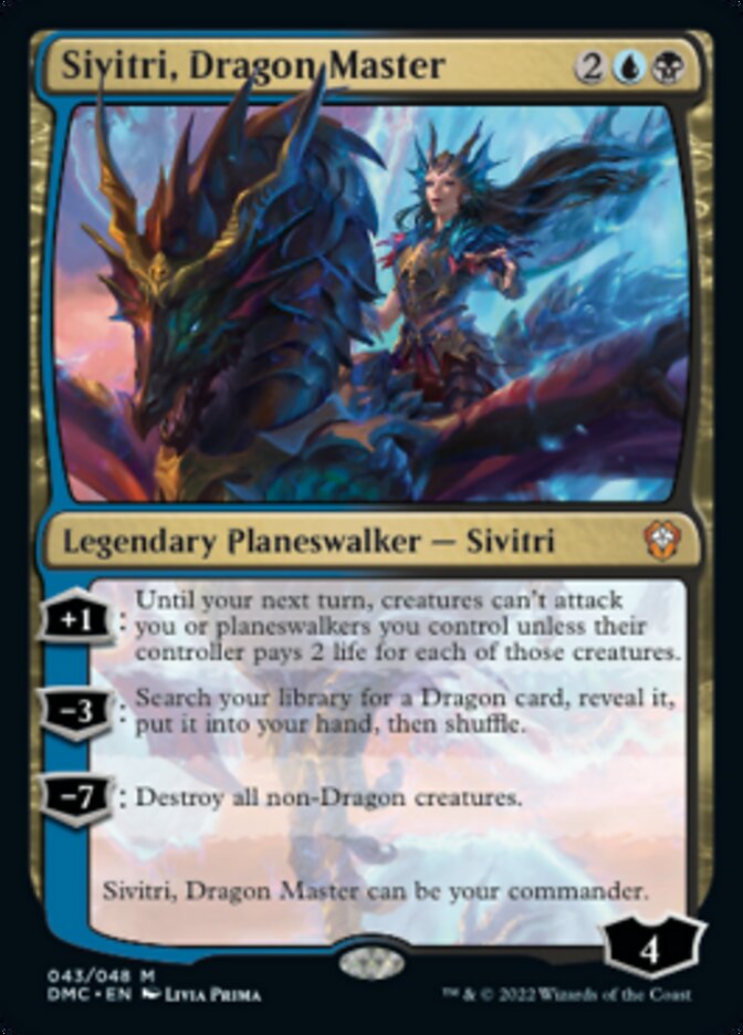 Sivitri, Dragon Master [Dominaria United Commander] | Deep Dive Games St. Marys