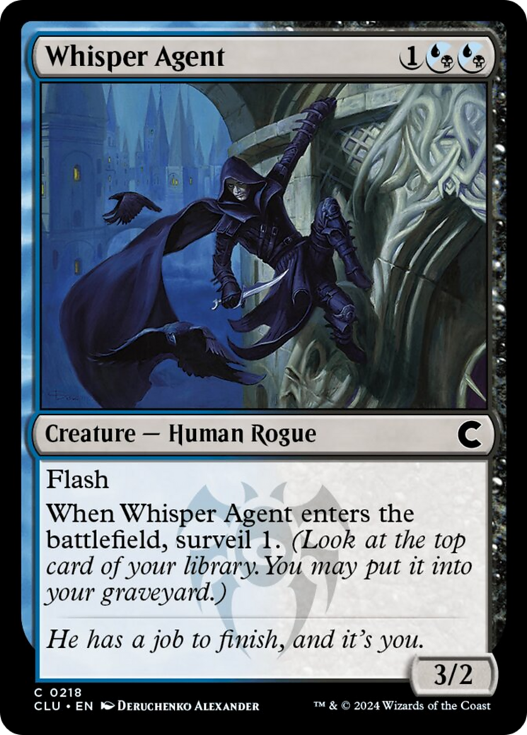 Whisper Agent [Ravnica: Clue Edition] | Deep Dive Games St. Marys