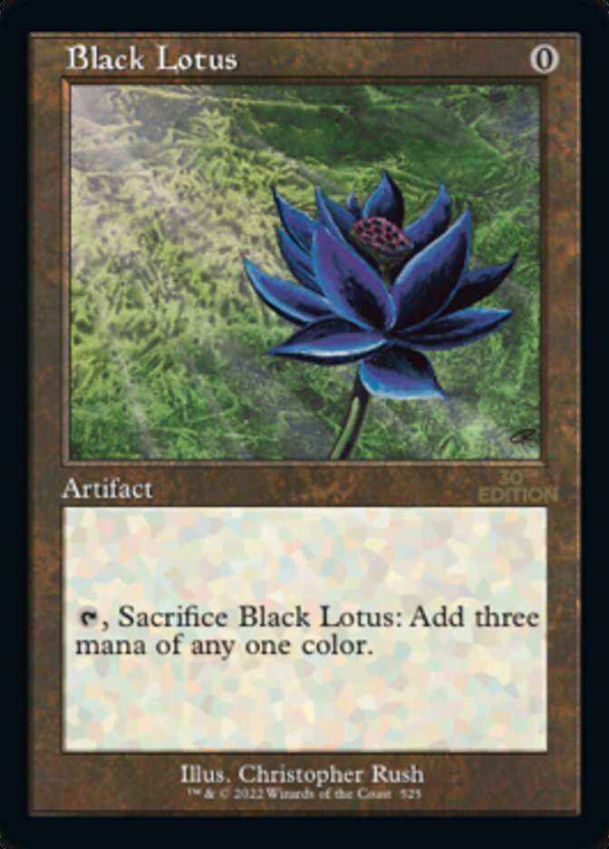 Black Lotus (Retro) [30th Anniversary Edition] | Deep Dive Games St. Marys