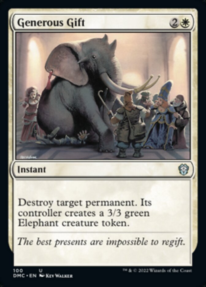 Generous Gift [Dominaria United Commander] | Deep Dive Games St. Marys