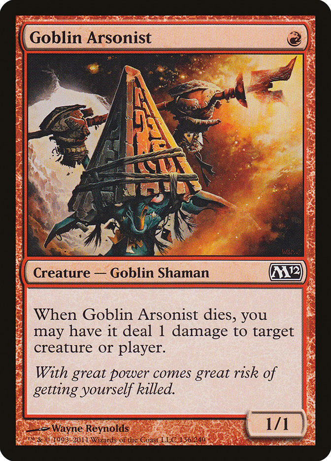 Goblin Arsonist [Magic 2012] | Deep Dive Games St. Marys