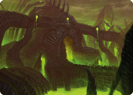 The Dross Pits Art Card [Phyrexia: All Will Be One Art Series] | Deep Dive Games St. Marys