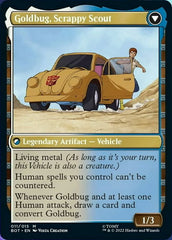 Goldbug, Humanity's Ally // Goldbug, Scrappy Scout [Transformers] | Deep Dive Games St. Marys