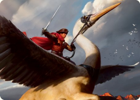 Rem Karolus, Stalwart Slayer Art Card [Innistrad: Midnight Hunt Art Series] | Deep Dive Games St. Marys