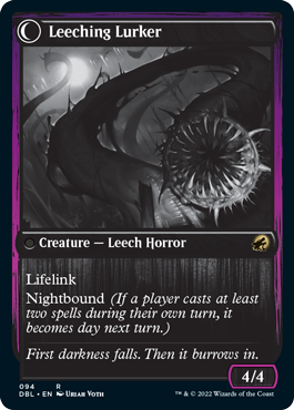 Curse of Leeches // Leeching Lurker [Innistrad: Double Feature] | Deep Dive Games St. Marys