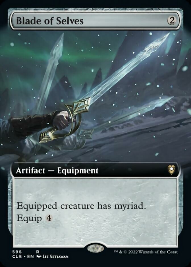 Blade of Selves (Extended Art) [Commander Legends: Battle for Baldur's Gate] | Deep Dive Games St. Marys