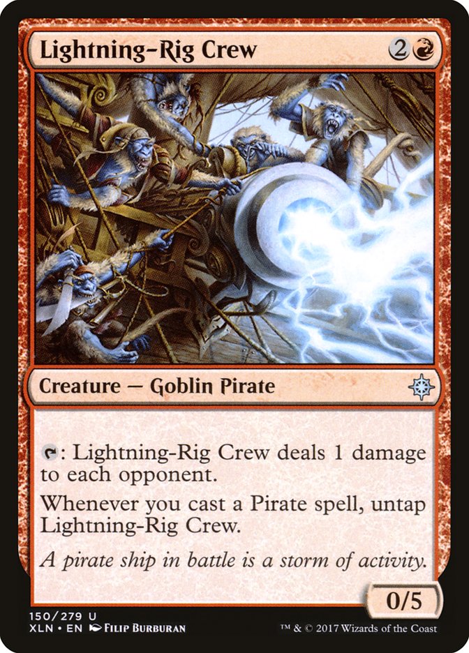 Lightning-Rig Crew [Ixalan] | Deep Dive Games St. Marys