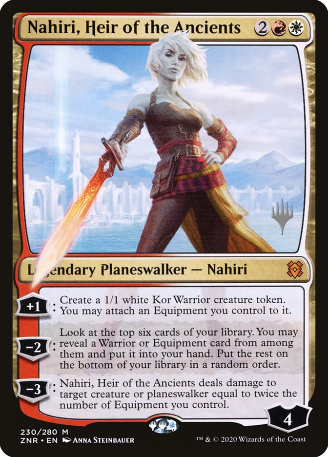 Nahiri, Heir of the Ancients (Promo Pack) [Zendikar Rising Promos] | Deep Dive Games St. Marys