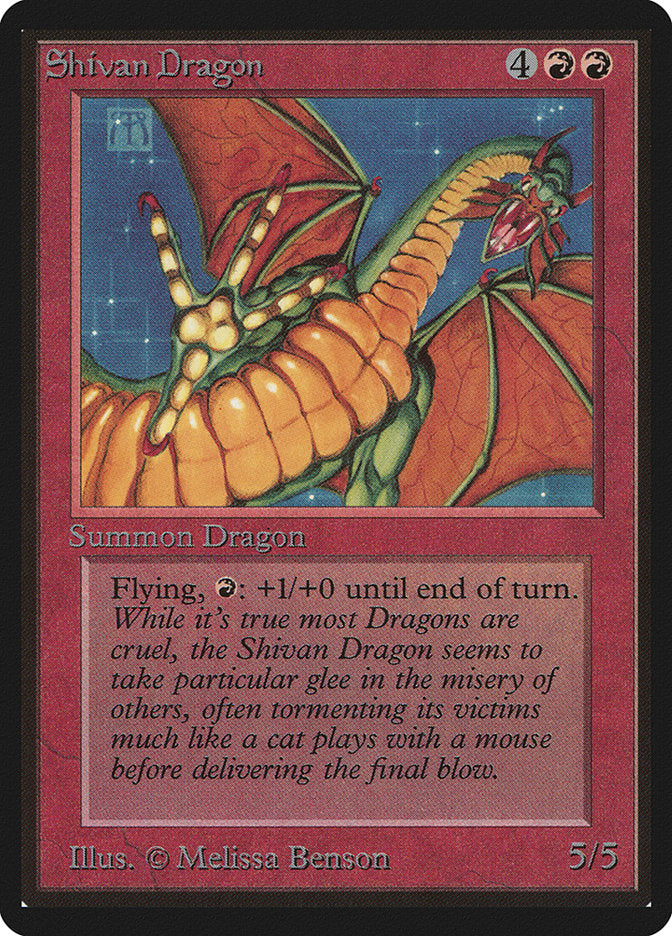 Shivan Dragon [Beta Edition] | Deep Dive Games St. Marys