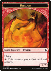 Dragon Egg // Dragon Double-Sided Token [Commander 2018 Tokens] | Deep Dive Games St. Marys