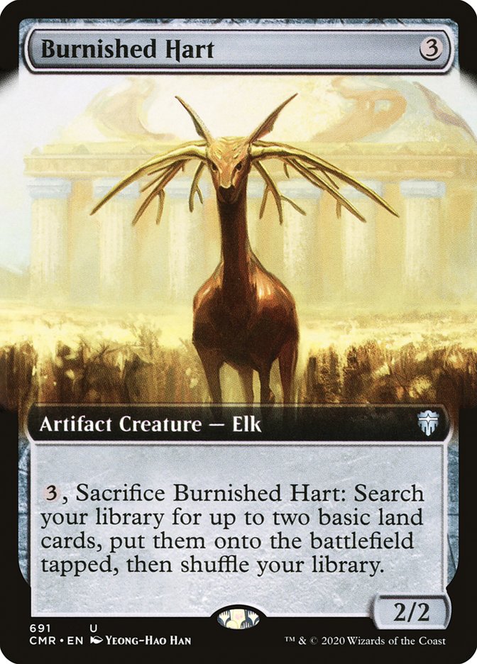 Burnished Hart (Extended Art) [Commander Legends] | Deep Dive Games St. Marys