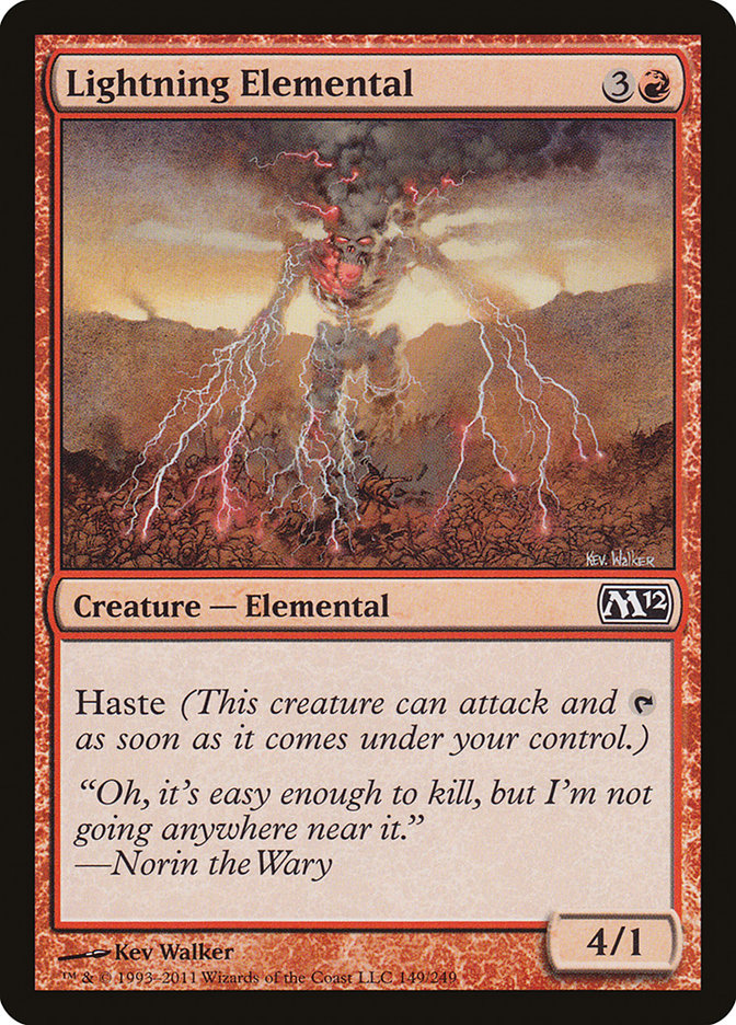 Lightning Elemental [Magic 2012] | Deep Dive Games St. Marys