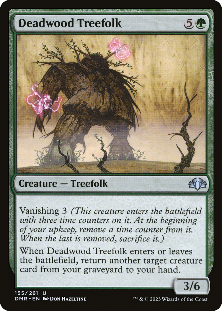 Deadwood Treefolk [Dominaria Remastered] | Deep Dive Games St. Marys