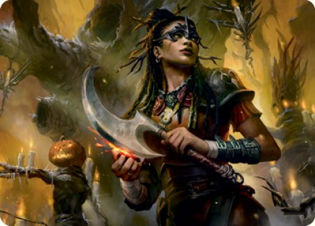 Harvesttide Sentry Art Card [Innistrad: Midnight Hunt Art Series] | Deep Dive Games St. Marys