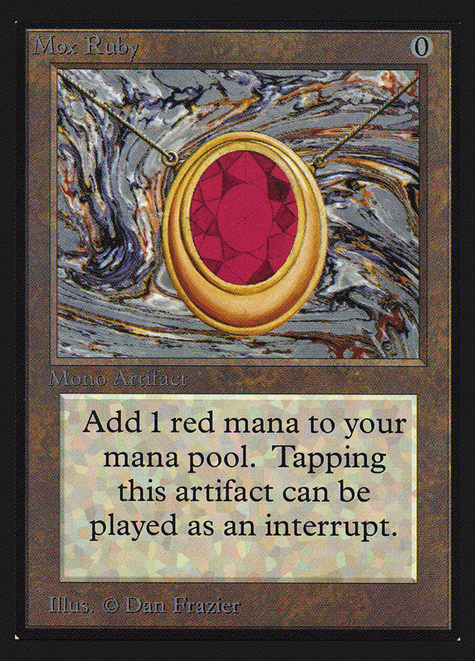 Mox Ruby [Collectors' Edition] | Deep Dive Games St. Marys