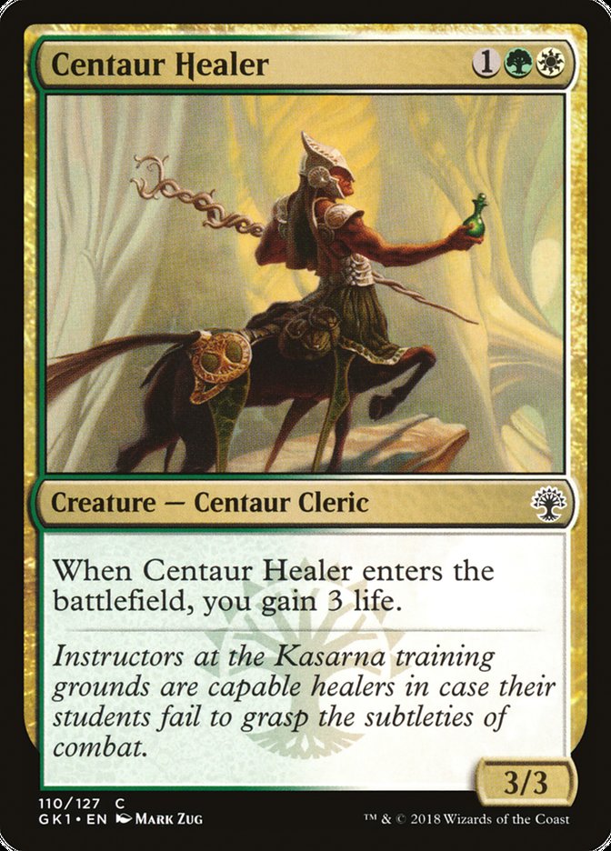 Centaur Healer [Guilds of Ravnica Guild Kit] | Deep Dive Games St. Marys